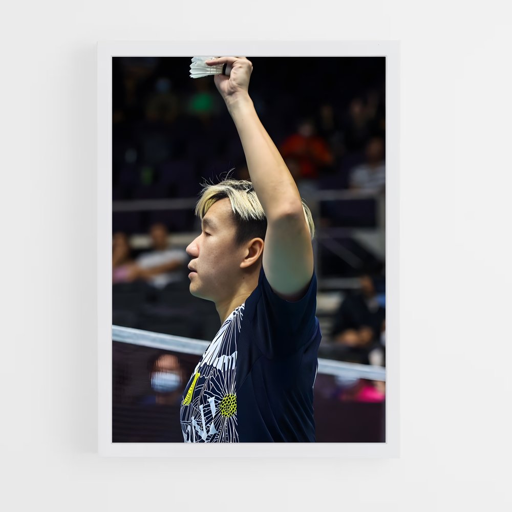 Poster Power Serve – affiche Badminton (vue 3)